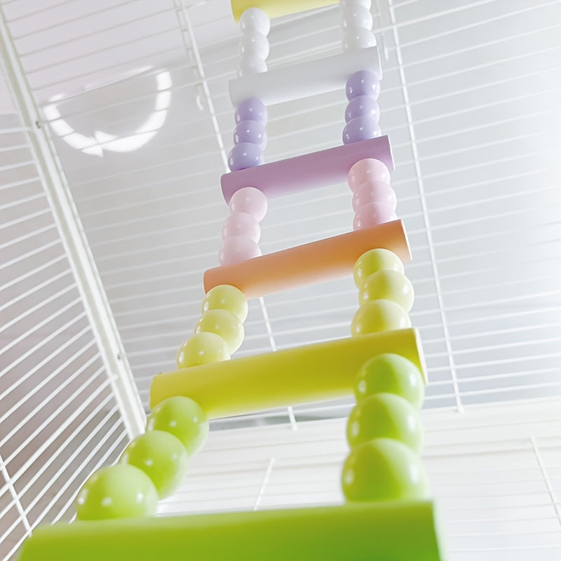 Parrot Climbing Ladder | Rainbow Cloud Ladder | Bird Cage Accessories