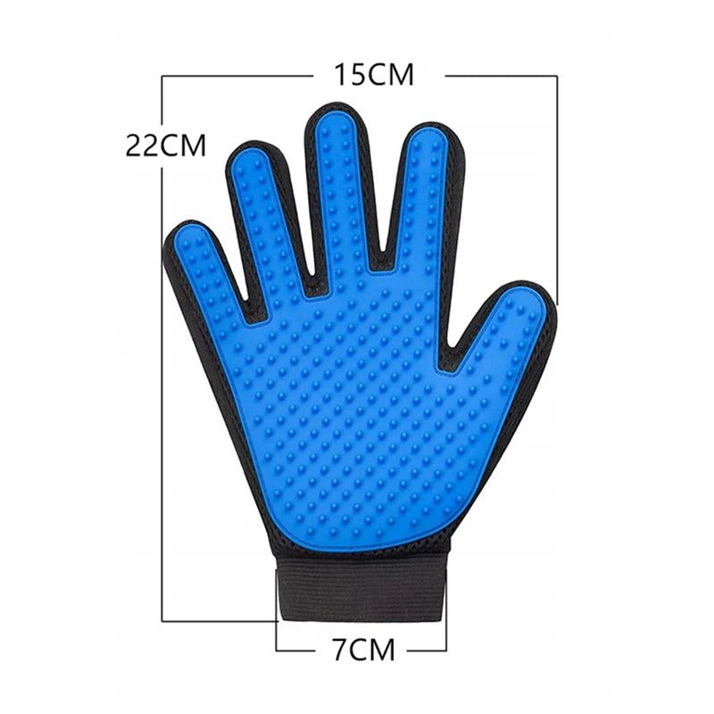 Pet Grooming Glove Brush for Deshedding, Bathing & Massage - Bark and Purr Boutique